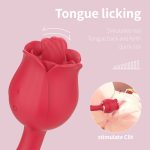 Anesidora Upgraded Female Rose Tongue Licking Vibrator for Women