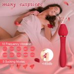 Rose Clit Wand G Spot Vibrator