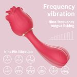 Anesidora Upgraded Female Rose Tongue Licking Vibrator for Women