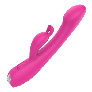 Rabbit Clitoral vibrator with 9 color LED for women