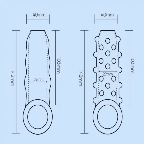 Aphra - Clear Cock Sheath Open End