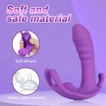 Aponi - Butterfly Vibe Wear Dildo