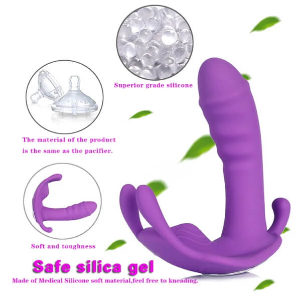 Aponi - Butterfly Vibe Wear Dildo