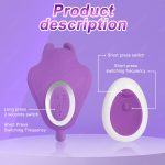 Aponi - Butterfly Vibe Wear Dildo