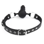 Cuck- Ball Gag Dildo Chin Strap