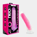 Blush Neo - Pink Glow in the Dark Dildo 7.5 Inch