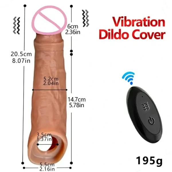 Grant - Vibrating Penis Sleeve