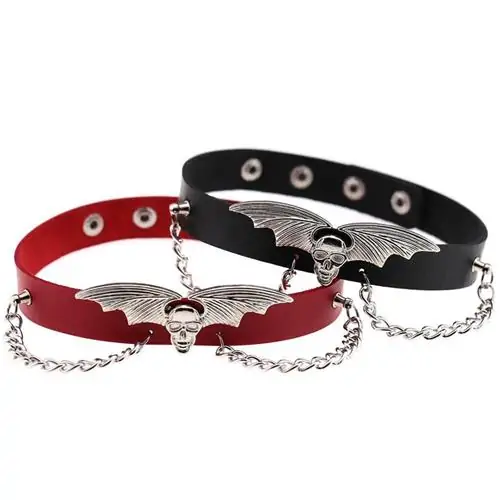 Bat Fetish Goth Chokers