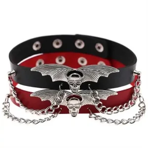 Bat Fetish Goth Chokers