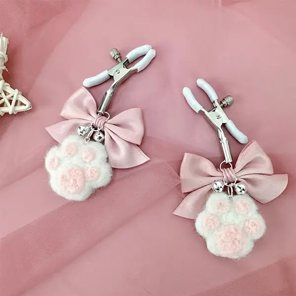 Kitty Butt Plug & Nipple Clamps Set