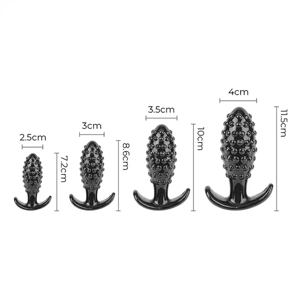 Pineapple Butt Plug 4PCS