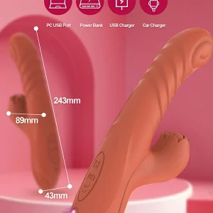 Snail Dual Stimulating Vibrator