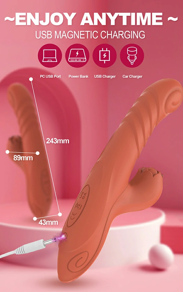 Snail Dual Stimulating Vibrator