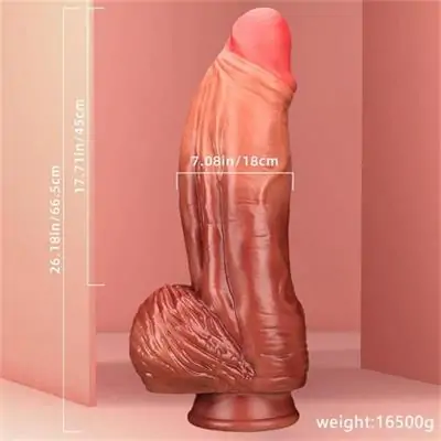 26 Inches Super Huge Dildo Silicone