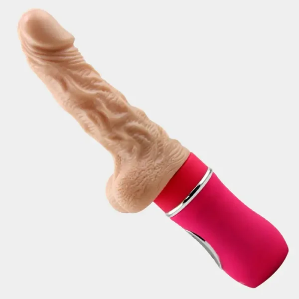 Allover Life Like Thrusting Dildo 6 Inch