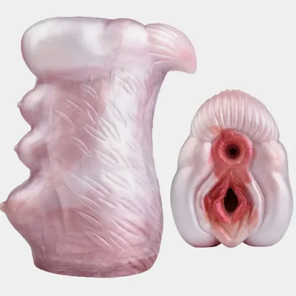 Lifelike Pink Silicone Fox Fleshlight