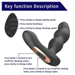 Rotating Milking Prostate Toy For Couples