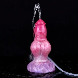 Squirting Dog Dildo 7.5 Inch