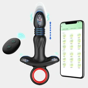 Bluetooth Thrusting Prostate Butt Plug