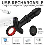 Bluetooth Thrusting Prostate Butt Plug