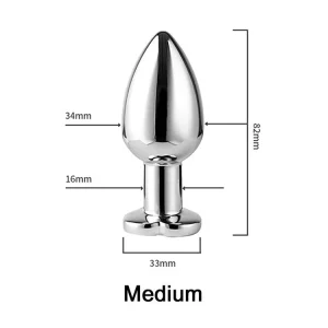 Heart Shape Led Butt Plug 3 Sizes