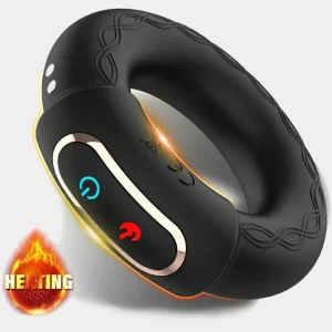 Intelligent Heated Vibrating Cock Ring