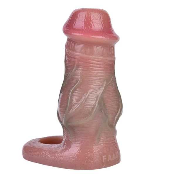 Realistic Open Ended Penis Sleeve Premium Silicone