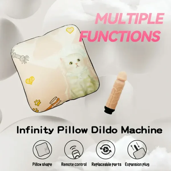 Infinity Pillow Dildo Remote Contol