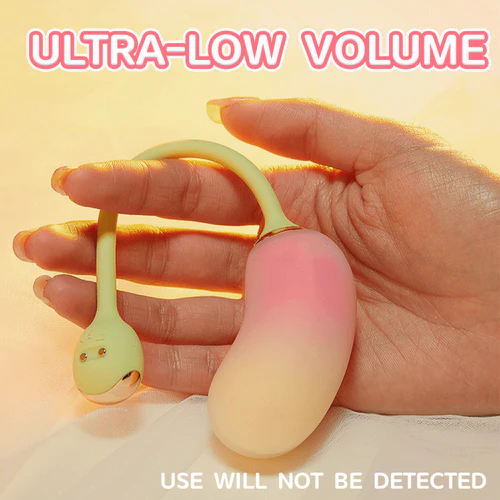 Cute Bean Insertable Clitoral Vibrator