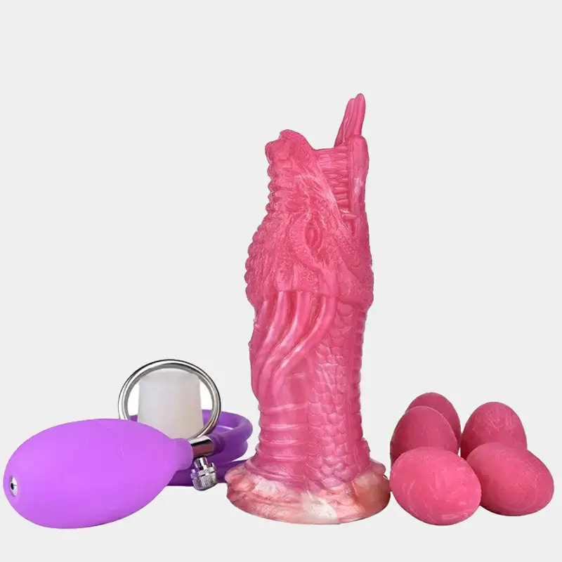 Dive into limitless pleasure with the Dragon Dildo Ovipositor. Safe, versatile, and thrilling!
