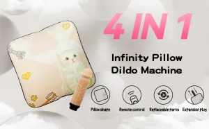 Infinity Pillow Dildo Remote Contol