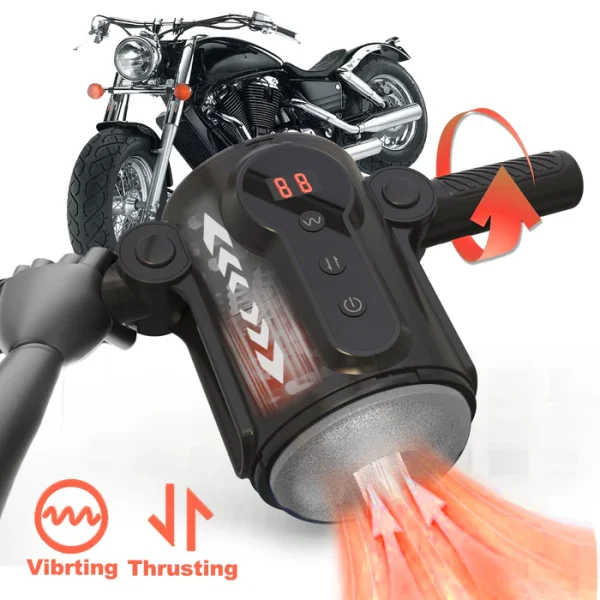 Motorcycle - Vibrating Masturbation Game Cup