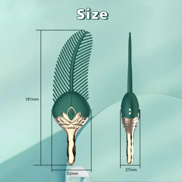 Peacock Feather - Clitoral Stimulator