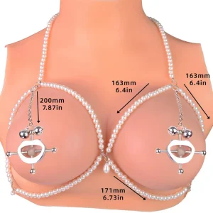 Pearl Nipple Clamps Wearable