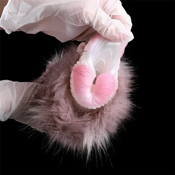 Plush Rabbit Realistic Pocket Pussy