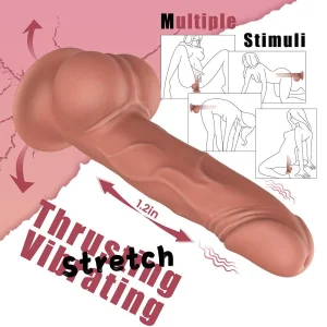 Premium Realisitic Self Thrusting Dildo 8 Inches