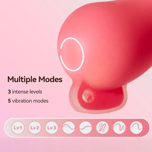 Sunset Mushroom - Discreet G Spot Clitoris Vibrator