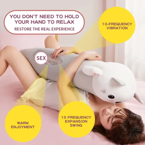 Cat Pillow Remote Discreet Sex Machine