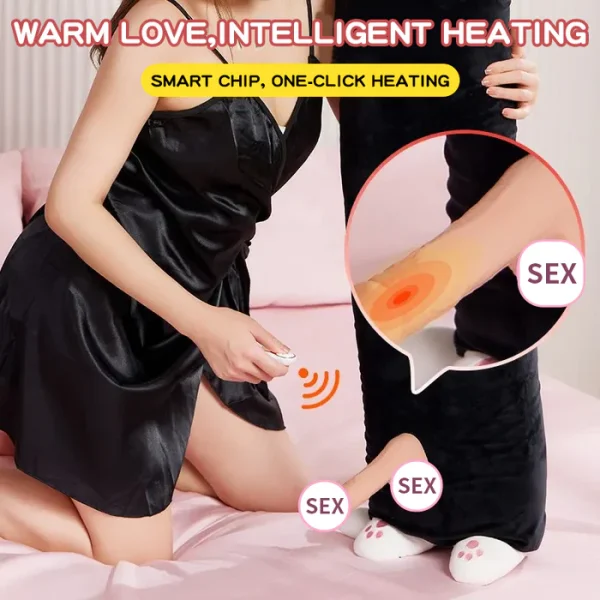 Cat Pillow Remote Discreet Sex Machine