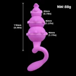 Anesidora Silicone Butt Plug Vibrator