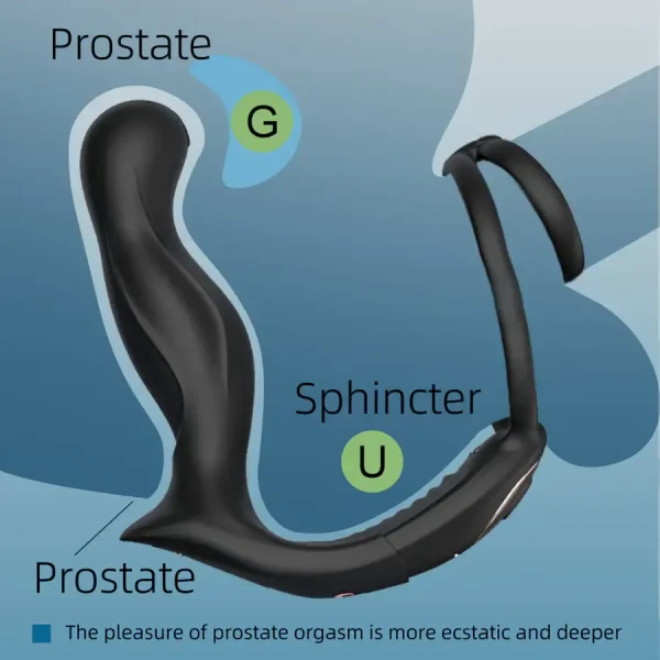 Black Manba - 2-In-1 Electric Shock Prostate Massager