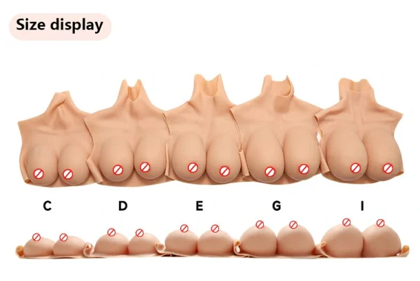 Dokier Realistic Silicone Breast Forms