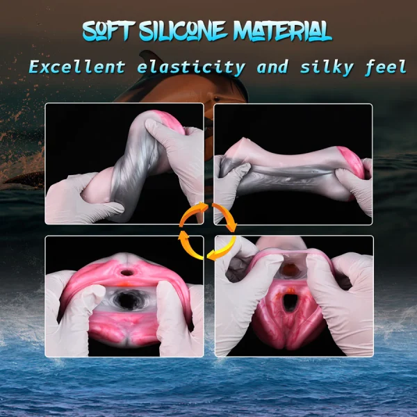 Dolphin - Silicone Realistic Pocket Pussy