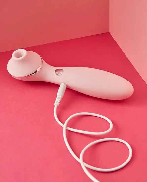 KISSTOY Polly Vibrator with Heat & Sucking