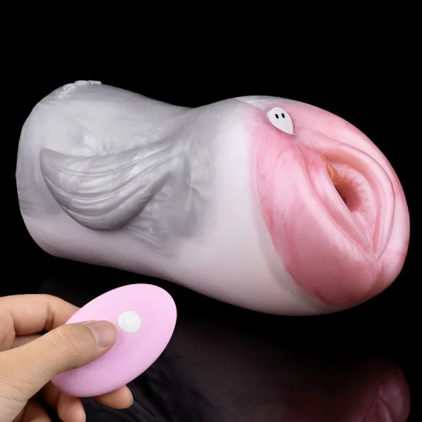 Seal Pocket Pussy Remote & Vibrating