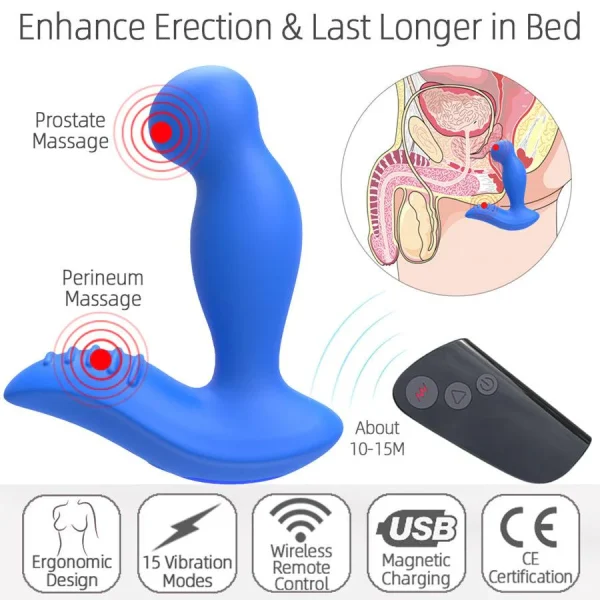 Anal Beads Prostate 15 Vibrating Modes