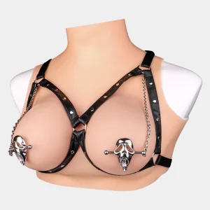 Anesidora Metal Skull Nipple Clamps