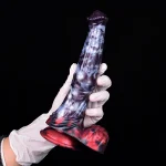 Black Dragon Dildo With Big Suction Cup