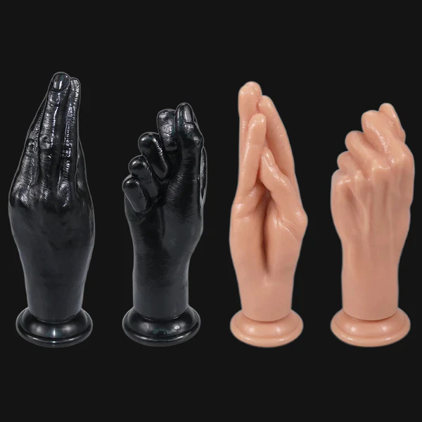 Black Fist Dildo Lifelike Fantasy Hand