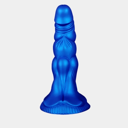 Blue Dragon Dildo G Spot Knot Design